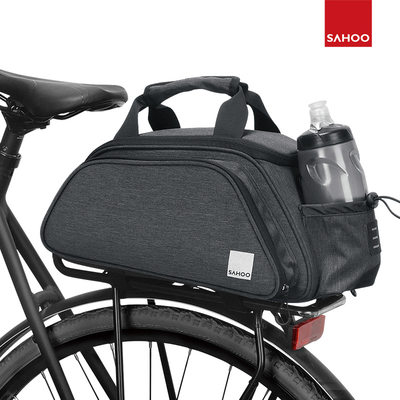 SAHOO141381 山地公路自行车货架包13L 小驮包可扩展骑行装备驮包