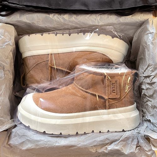 王一博同款雪地靴男冬季新款