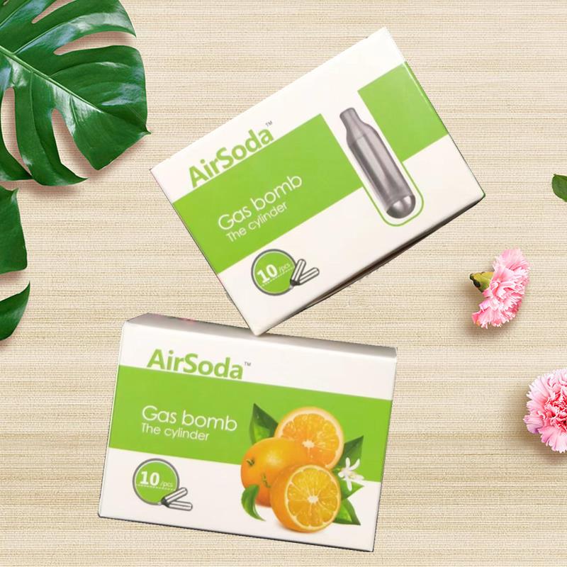 气泡水机家用自制苏打水食用二氧化碳CO2通用8克汽水气泡弹小钢瓶