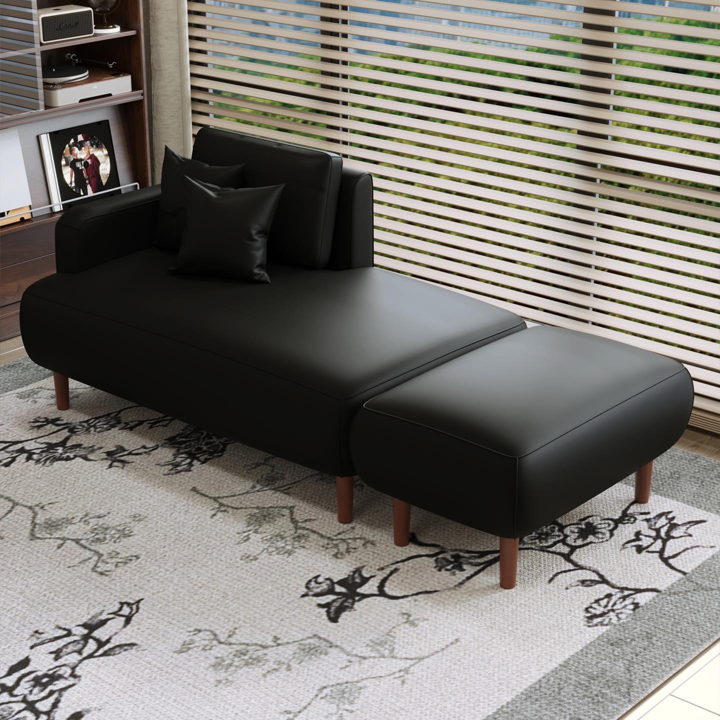 多功能卧室客厅休闲小户型沙发酒店民宿公寓模块组合拐转角沙发床