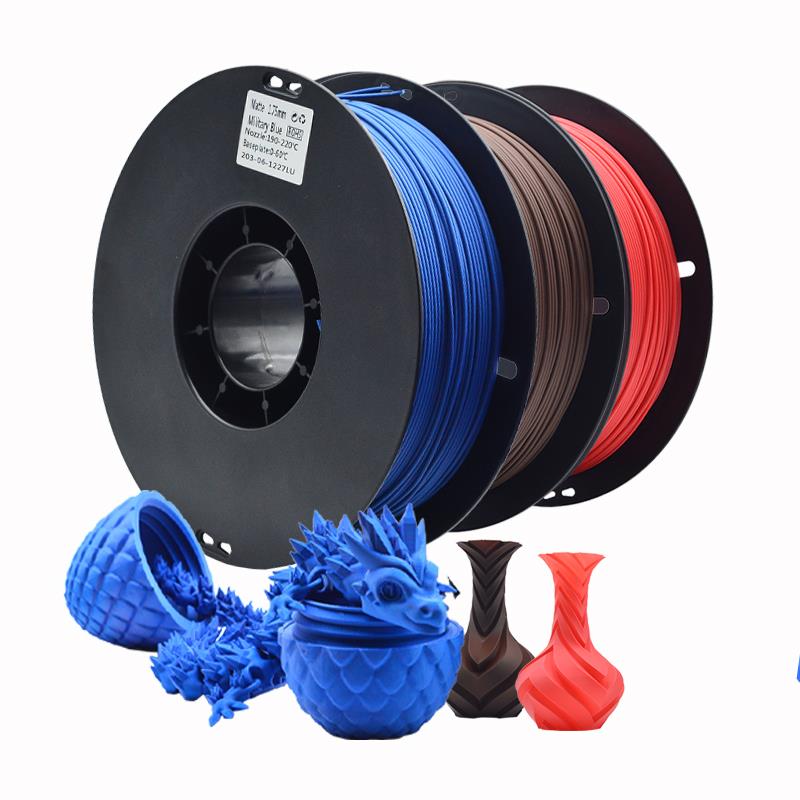 高品质3D打印机耗材 PLA耗材 多色材料pla哑光材料1kg线径1.75mm