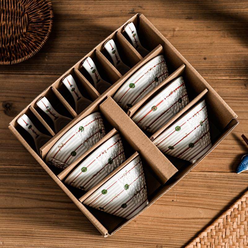 乔迁新居碗套装礼盒高档实用的新婚礼物2025新年碗陶瓷餐具釉下彩