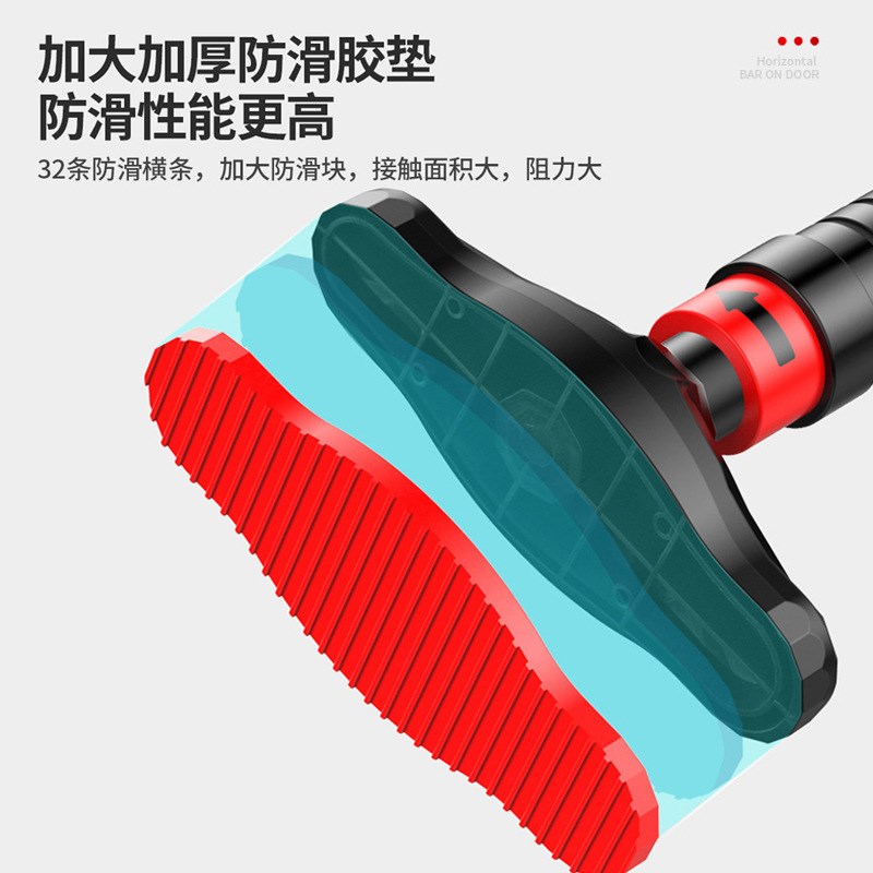 单杠家用室内引体向上器墙体单杆双杠免打孔体育吊V杠门框健身器