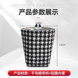 车载垃圾桶汽车空调o口置物桶袋车用出风口前后排垃圾袋车内置物