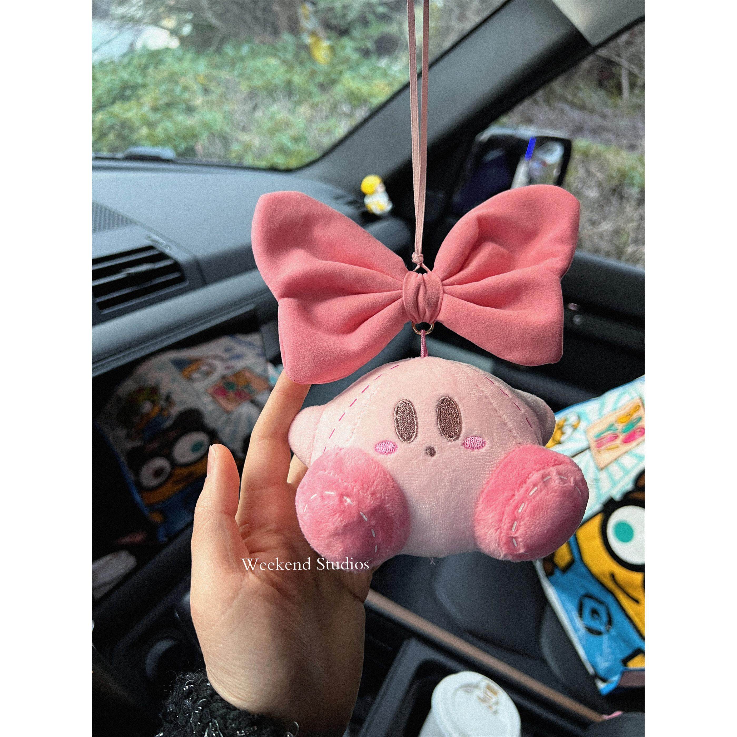 weekend手作 星之卡比车载挂件汽车后视镜装饰品吊坠可爱新车礼物