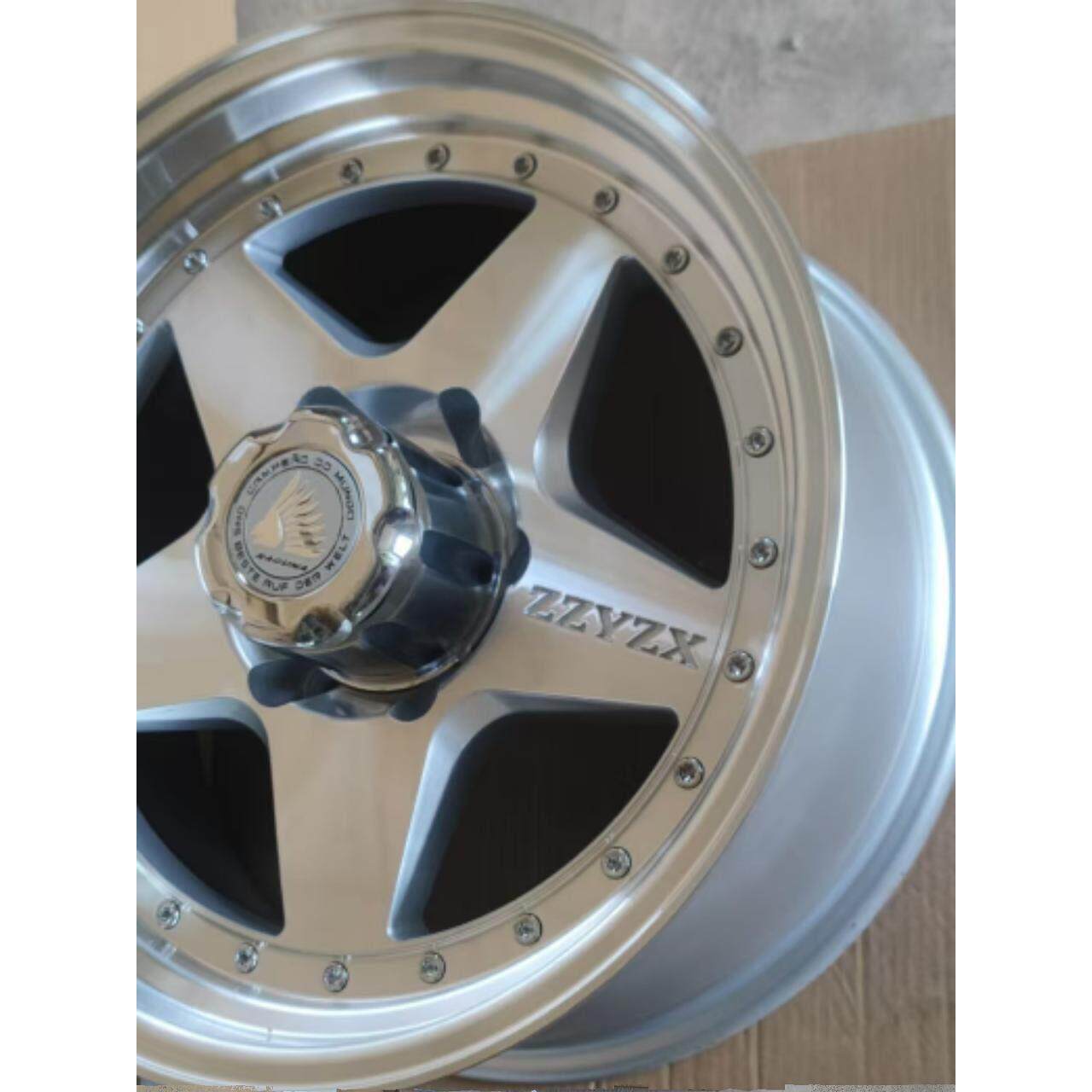 16寸负20越野轮毂经典五星款红番头酷路泽LC80 LC95帕杰罗适用