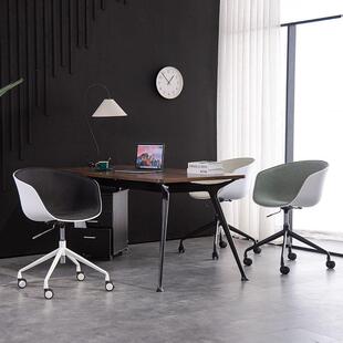 北欧时尚办公休闲电脑椅现代极简家居宿舍Eames学习升降桌转椅