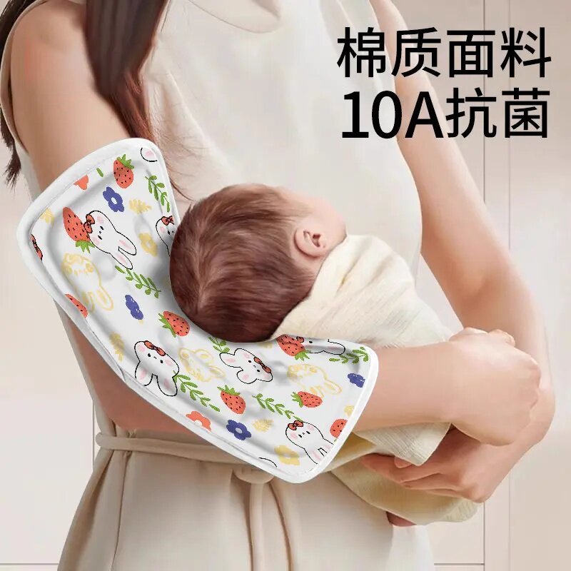 夏季婴儿喂奶抱娃手臂冰袖降温