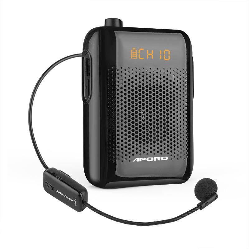 APOROT30UHF蓝牙无线扩音器教学导游喇叭跨境5.0扩音机蓝牙5.0