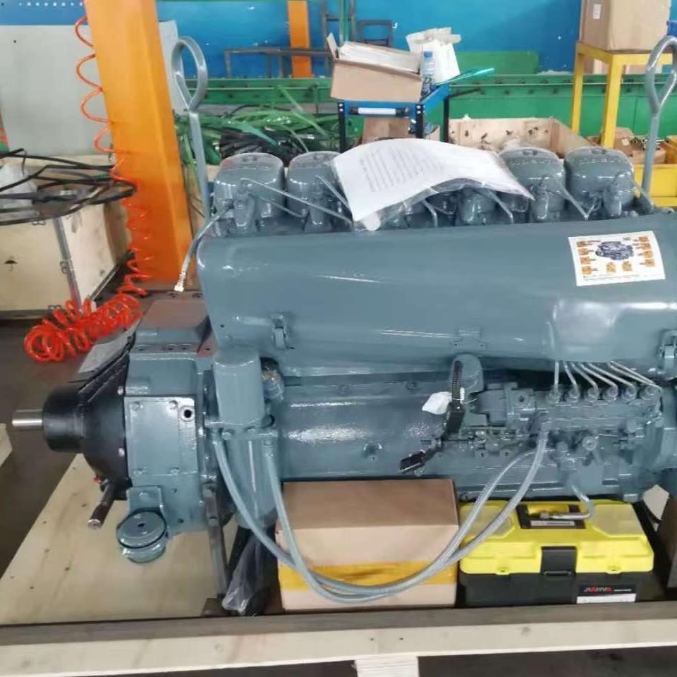 DEUTZ道依茨风F6L912发动机2500转82KW离合器水泵机组