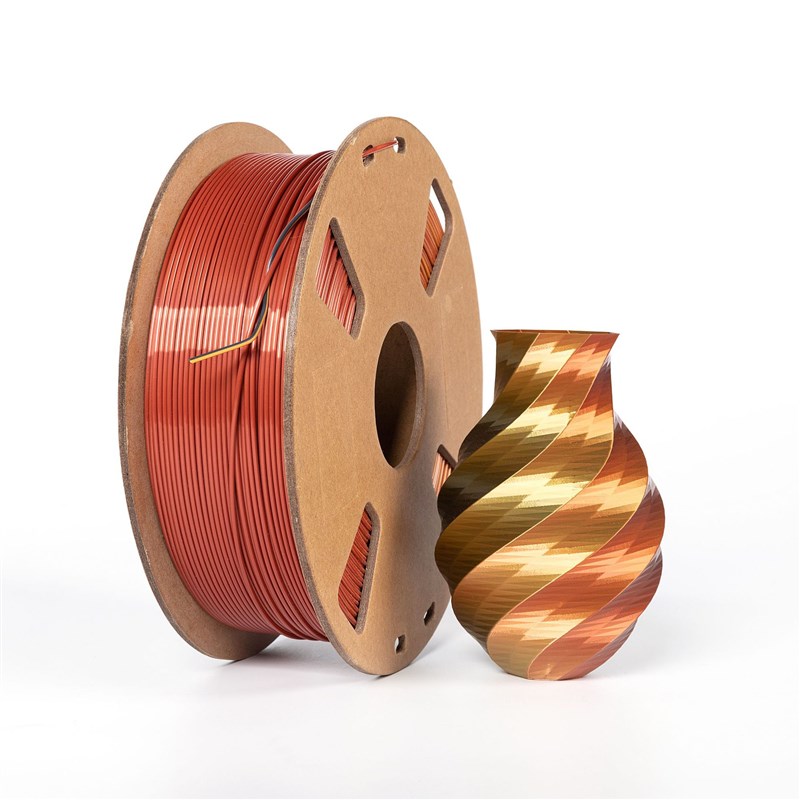 PLA丝绸三色耗材 打印耗材1.75mm线材1kg PLA丝绸线材