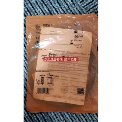 IFM易福门传器O6P204 O6E301 O6S301询价