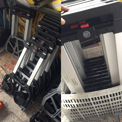 卡塔 手拉车折叠便携拉车小拖车行李拖车拉货小拉车手推车载重王