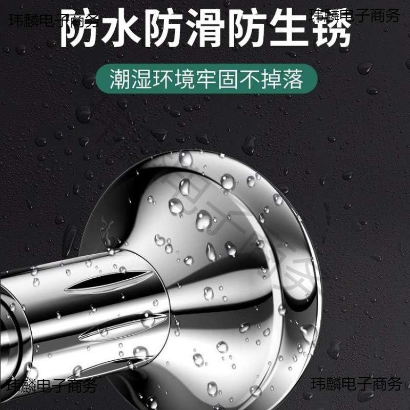 免打孔加粗加厚不锈钢伸缩杆窗帘杆阳台晾衣杆浴帘杆撑杆子挂衣杆