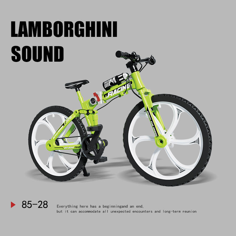 亚马逊儿童自行车模型玩具车山地车竞技极限越野单车创意