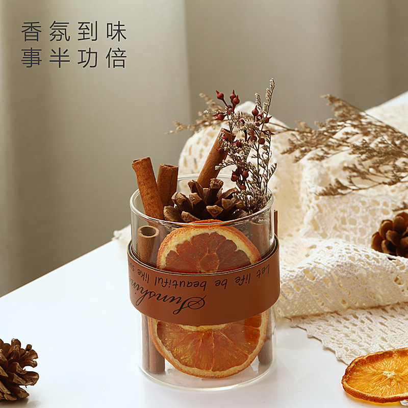 日本品质肉桂干花香薰摆件家用室内香氛持久扩香家居植物无火香薰