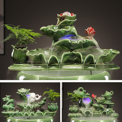 横杠造景鱼缸景观流水摆件