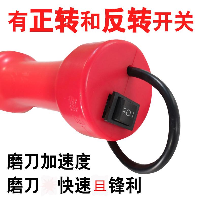 商用绞切机圆刀绞肉机磨切肉片机刀片神器打肉机切片机磨刀器工