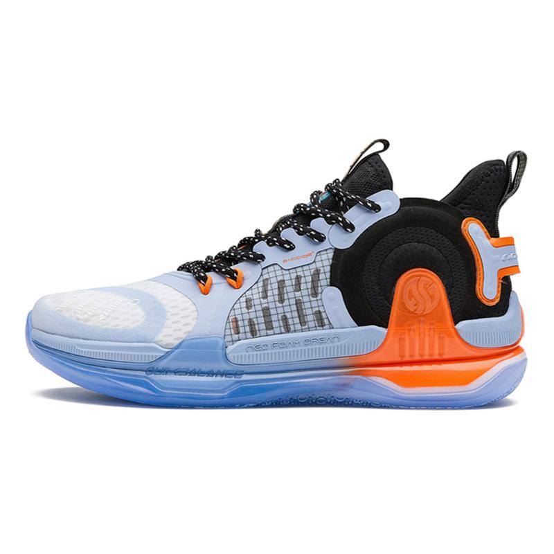 361° AG 1 戈登一代 减震防滑耐磨 低帮 实战篮球鞋 蓝黑橙