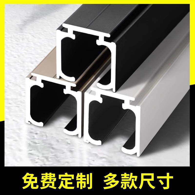 上轨道推拉门铝合金玻璃门吊趟门路轨吊门滑轮移门黑色全套型材,3C数码配件,USB灯,淘宝优惠券,粉丝福利购,淘宝优惠卷