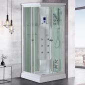 厂价直销中高档非洲整体隔断沐浴家用封闭式 淋浴蒸汽桑拿房