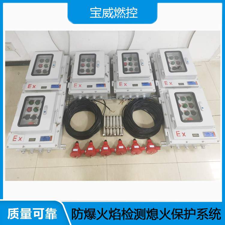 工业窑炉熄火保护报警控制箱BWBQ-13KF监测有无火焰输出报警信号