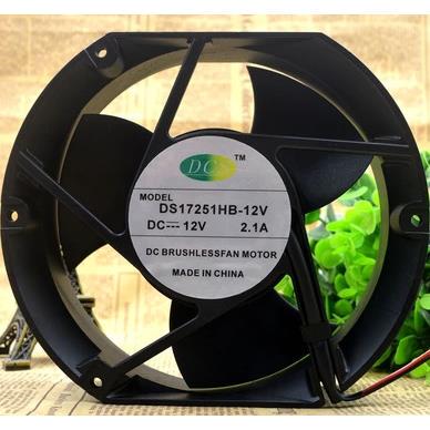 DCS17CMDS17251HB-12DC12V2.1A172*172*51MM机柜散热风扇