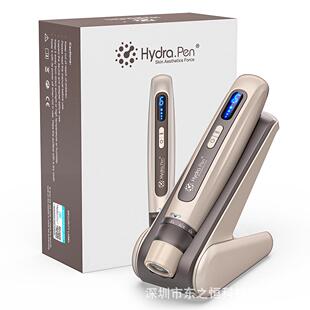跨境新款Hydra pen H5电动纳米微针导入仪MTS五代水光/EMS美容仪