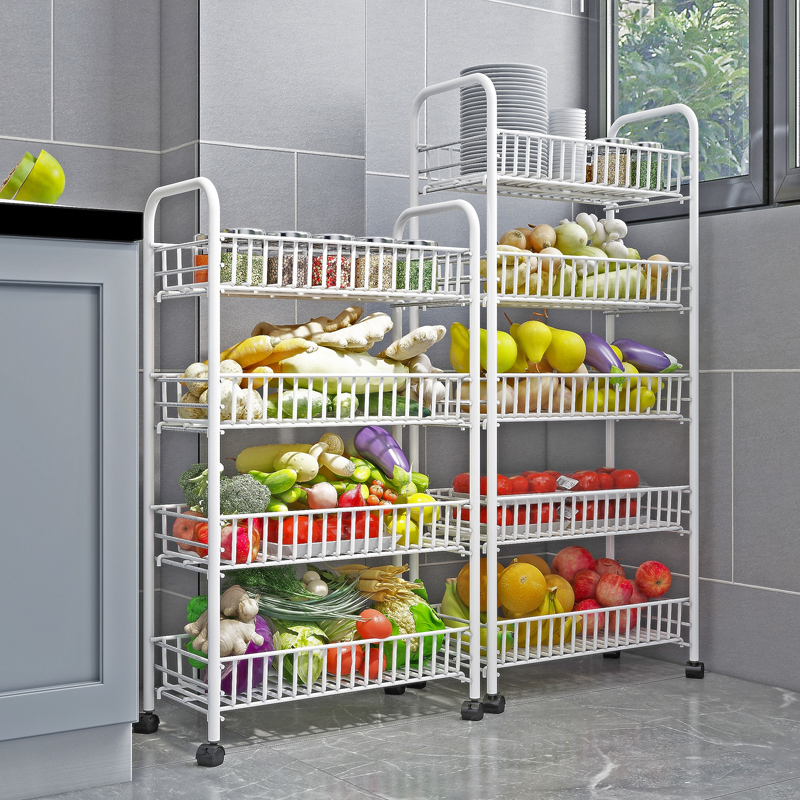 缝隙架子移动收纳架冰箱浴室厨房窄缝夹缝储物洗衣机旁收纳置物架