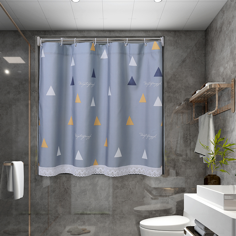 浴室窗帘卫生间防水遮光帘防油厨房小窗帘洗手间短帘飘窗帘遮挡帘