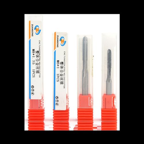 台湾ZG钨钢螺旋丝锥 细牙直槽丝攻硬质合金丝攻M3*0.35M4M5M6M7X1
