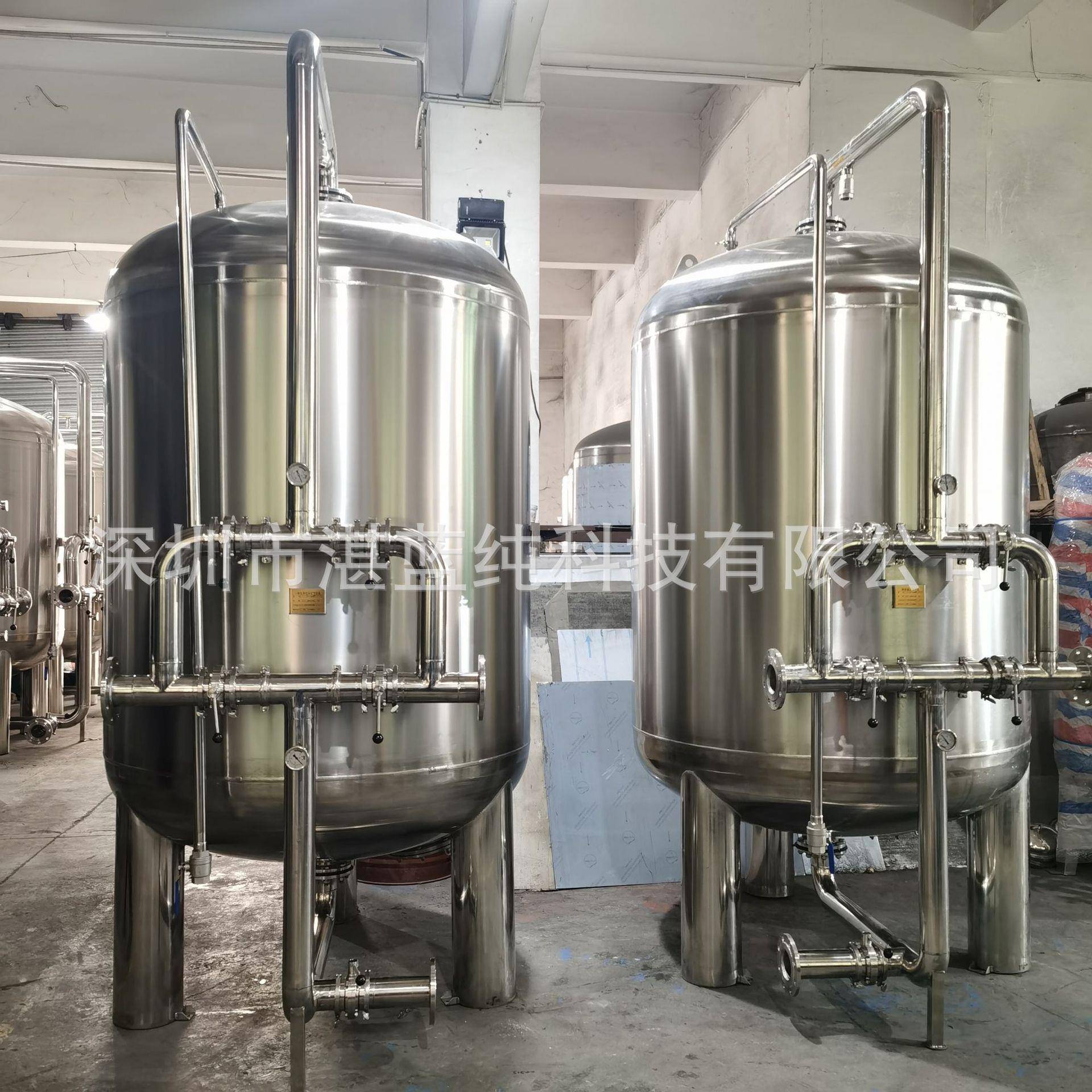 机械过滤器厂家不锈钢多介质过滤器大量供应不锈钢活性炭过滤器