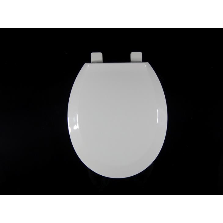 马桶盖 缓降加厚 适配美標坐便盖板 钻石座便盖白色骨色厕所板