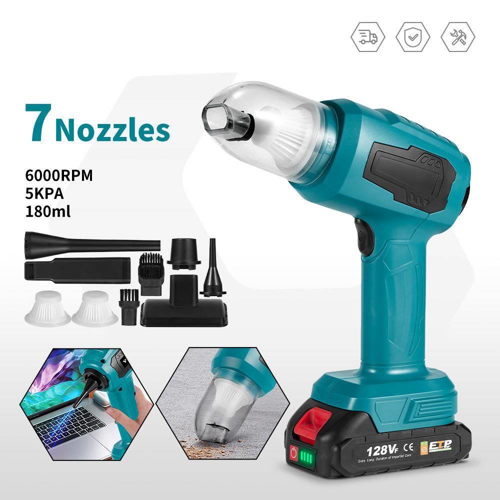 2024新款车载随手吸尘器迷你家用充电式无线家用除尘器宠物吸毛器