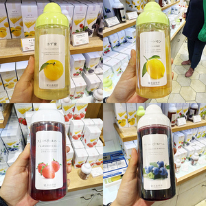 【现货】日本原装杉养蜂园水果蜂蜜柚子巨峰柠檬草莓果汁蜜