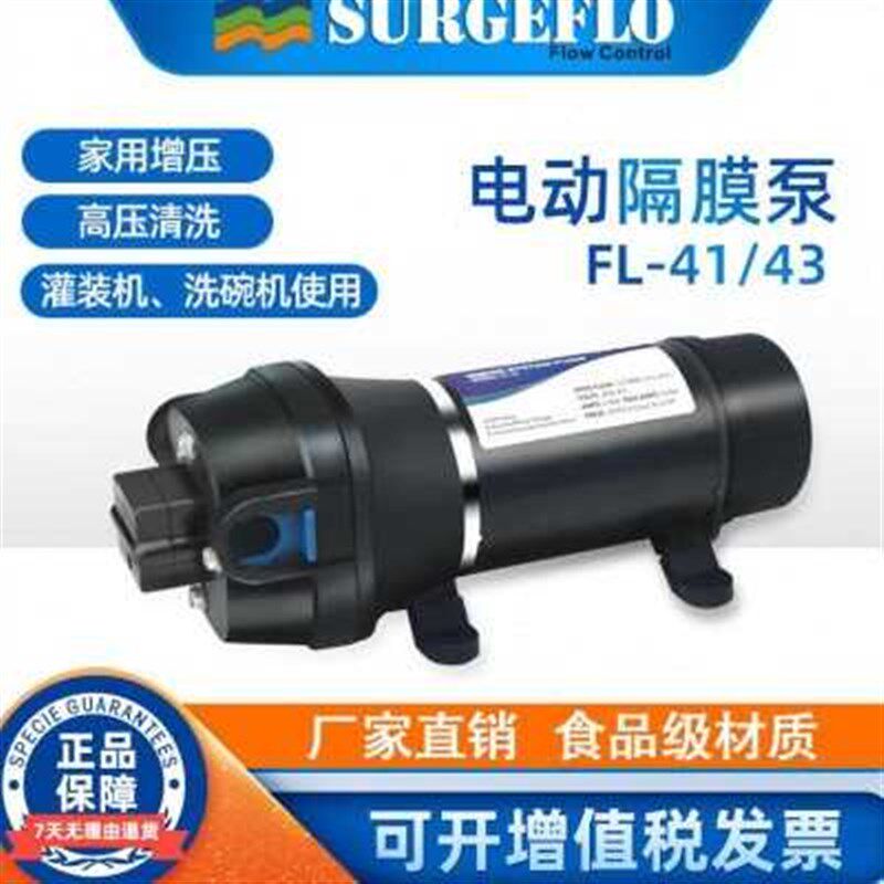 管道抽水泵高压220v泵隔膜冲灌装泵洗车吸家用增压泵楼层机自洗碗