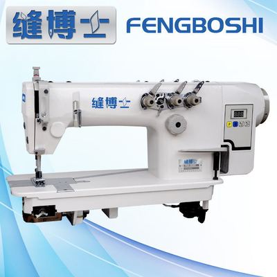 缝博士牌3800D直驱链式缝纫机 链式双针三针 链条机 工业缝纫机