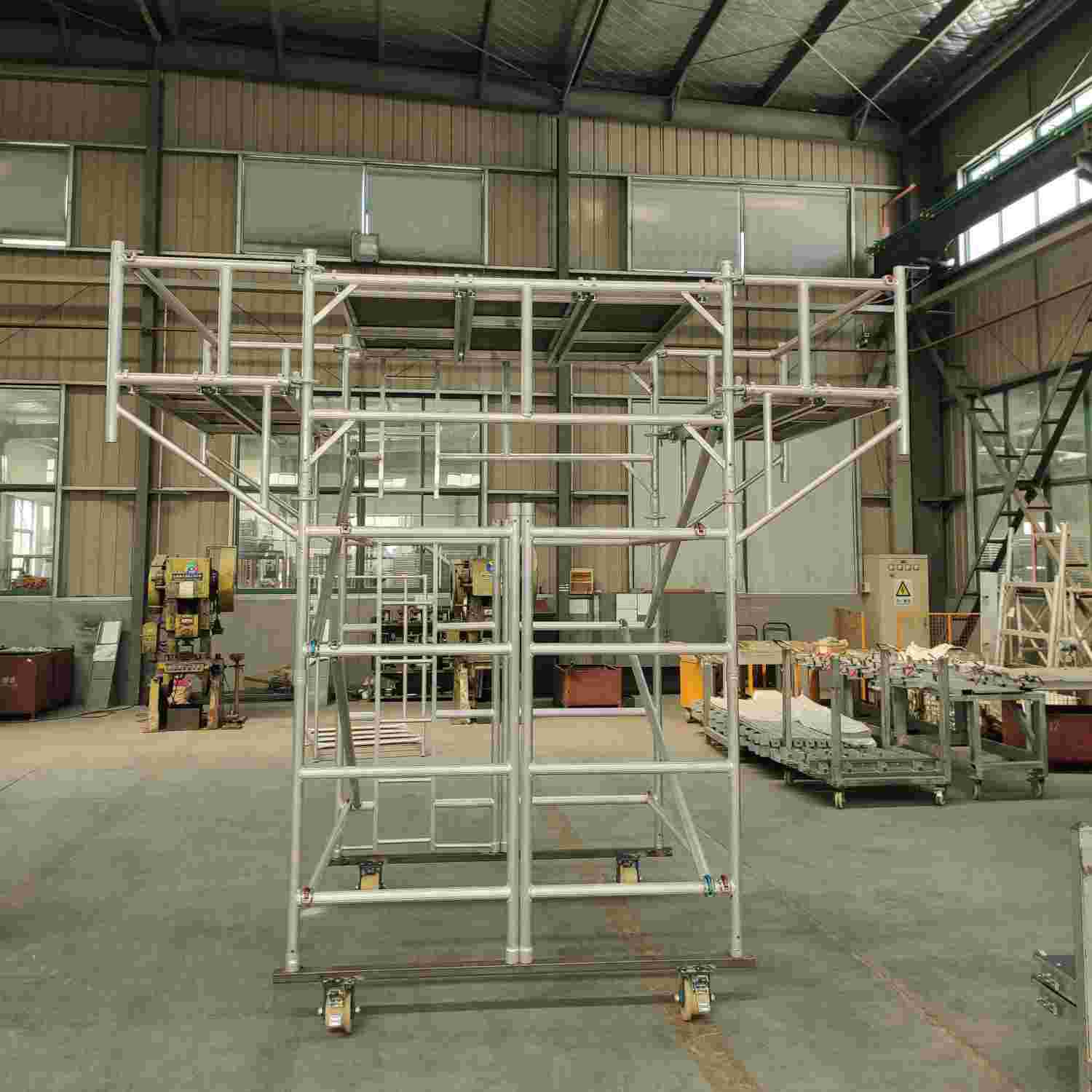 外贸scaffold scaffolding铝合金脚手架 租赁创意款一件起订脚手