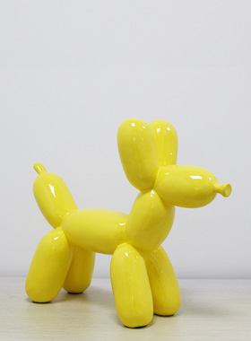 卡通动漫形象气球狗道具 抽象造型狗道具 玻璃钢道具