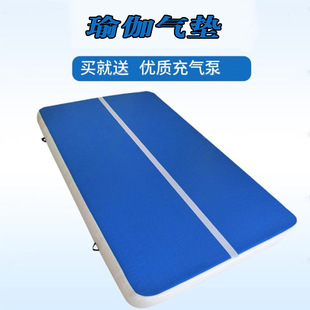 加厚跆拳道垫子特技训练武术柔道充气体操拉丝垫后空翻气垫舞蹈垫