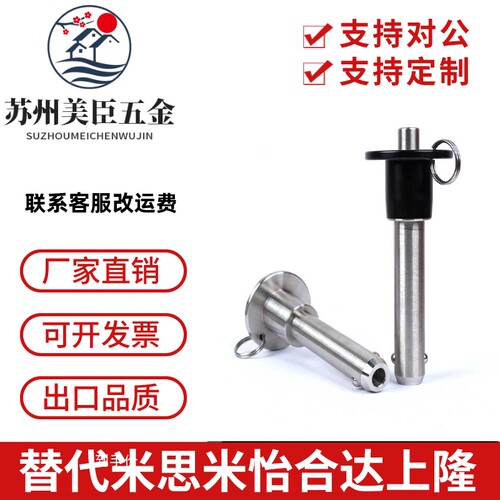 BLPB VCN110 直径6 快卸销 按钮插销 顶出式球头锁插销 厂家直销