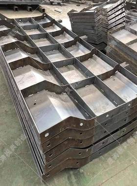 厂防撞墙MOJ板水泥混家凝土钢模模具模防撞墩模具公路防撞墙钢具