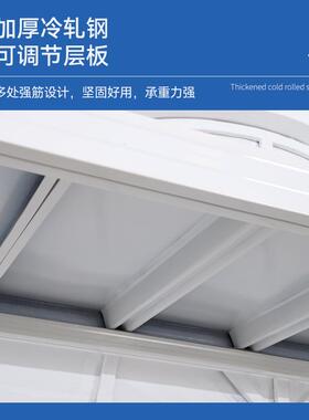 库仓仓储货架厂家横梁式储物架白加色展示架QMN家厚用库房货架