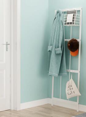 角玄关帽架省墙空间32297不占转地墙衣角直角落地挂衣架靠折叠挂