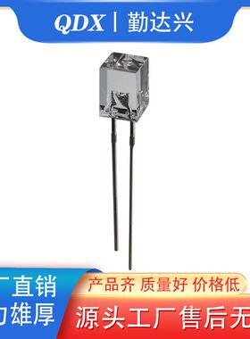 557方发形5*5*7557WCRGBmm白l发白红白发翠绿指示灯直插式ed蓝灯