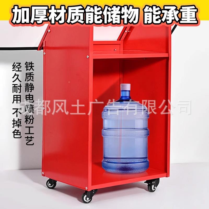 米村灯箱餐饮菜单广展架屏落地发WIN告光广告展示台牌点餐菜谱灯