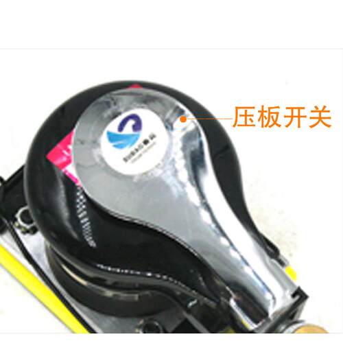速豹M8气动打磨机长震式气磨腻子动砂纸机形带夹方子70*100mm