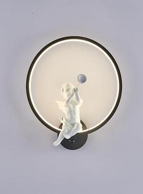 创意新中道式壁灯个性ED室内壁L灯客装饰壁灯简厅约卧室OPB床头过