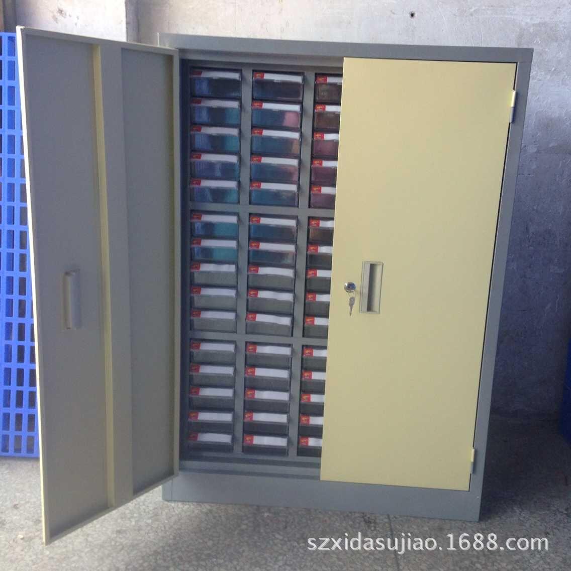 抽式75抽零件柜办公样柜品3室0抽带门元UNP屉件柜