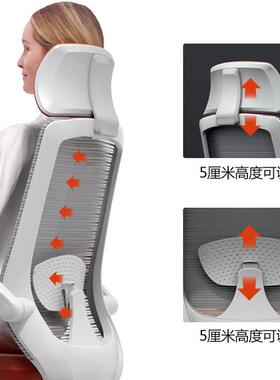 电脑BGY-61椅用习椅子书房书桌生写学字办公学可躺家座椅人体工学